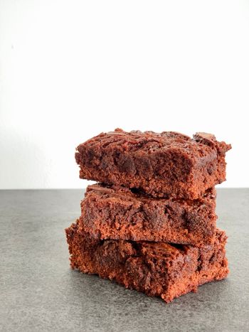 Fudge Caramel Brownies