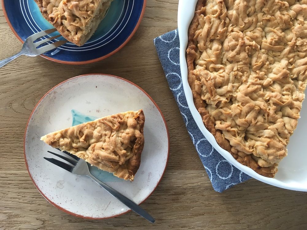 Grated apple pie | Cook With ❤