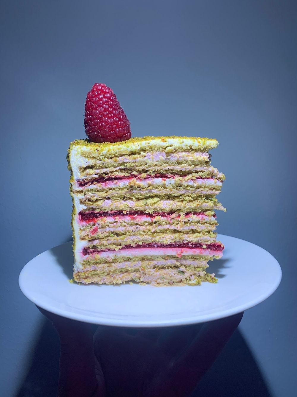 Pistachio Raspberry Cake | Cook With ❤