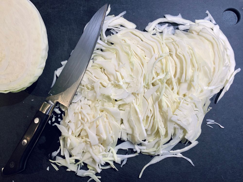 Sauerkraut (Pickled Cabbage) | Cook With ❤