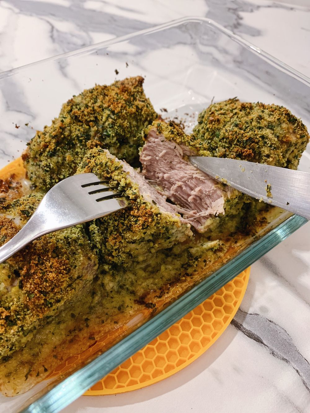 Herb Crusted Pork Tenderloin | Cook With ❤