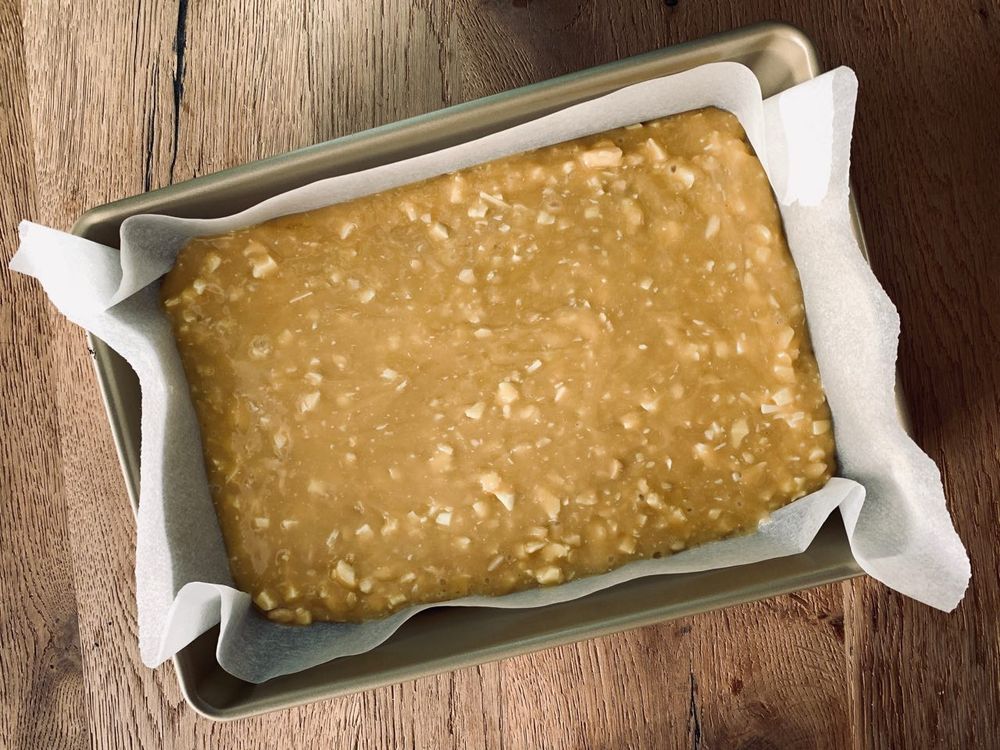 Blondies with white chocolate | Cook With ❤